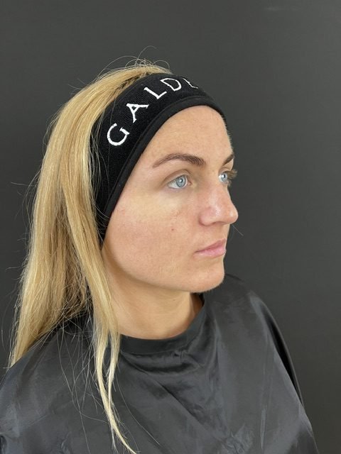 women side face pose