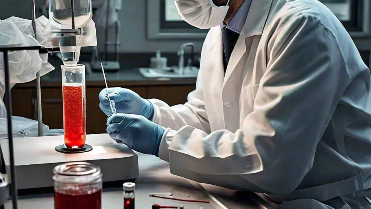 A Doctor Doing His Work For PRP Treatment