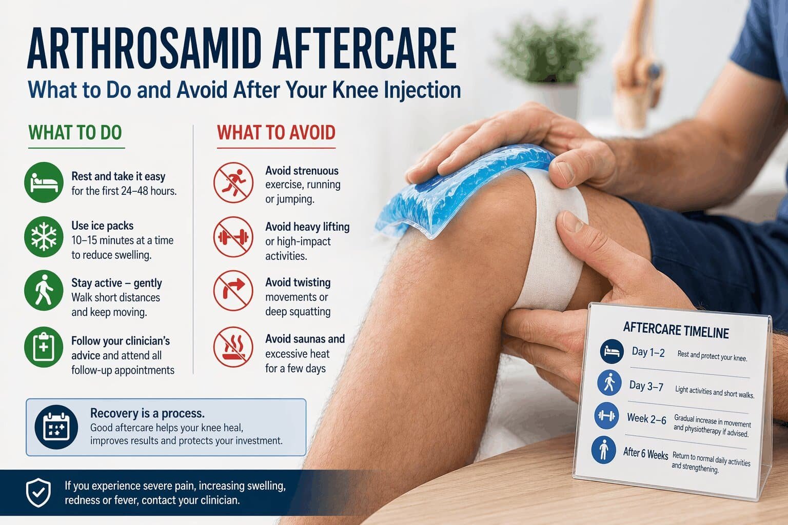 After Arthrosamid Injection: Essential Do’s and Don’ts for Fast Recovery