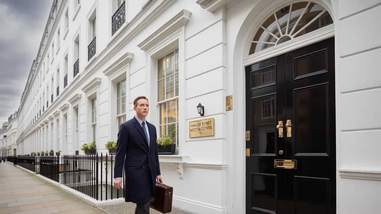 Dr SNA clinic on Wimpole Street, London