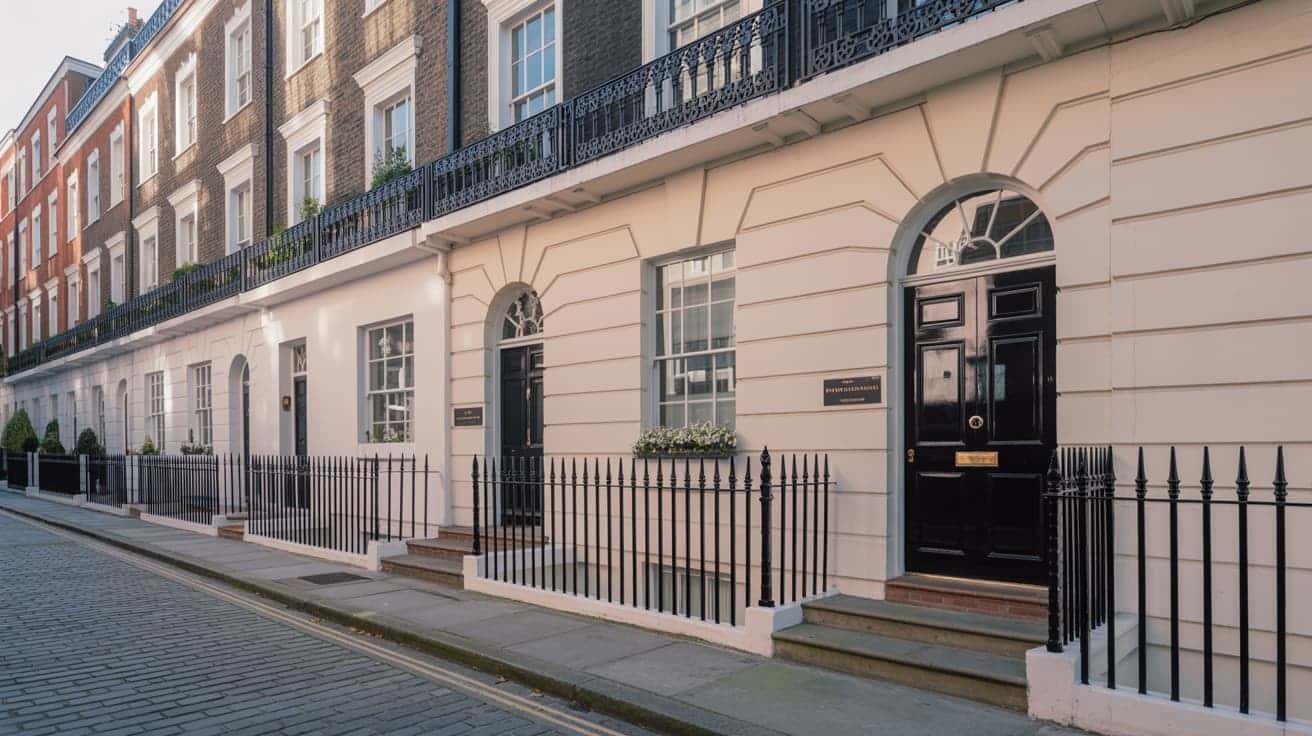 Dr SNA Clinic exterior at 48 Wimpole Street, Marylebone, London — P-Shot treatment centre
