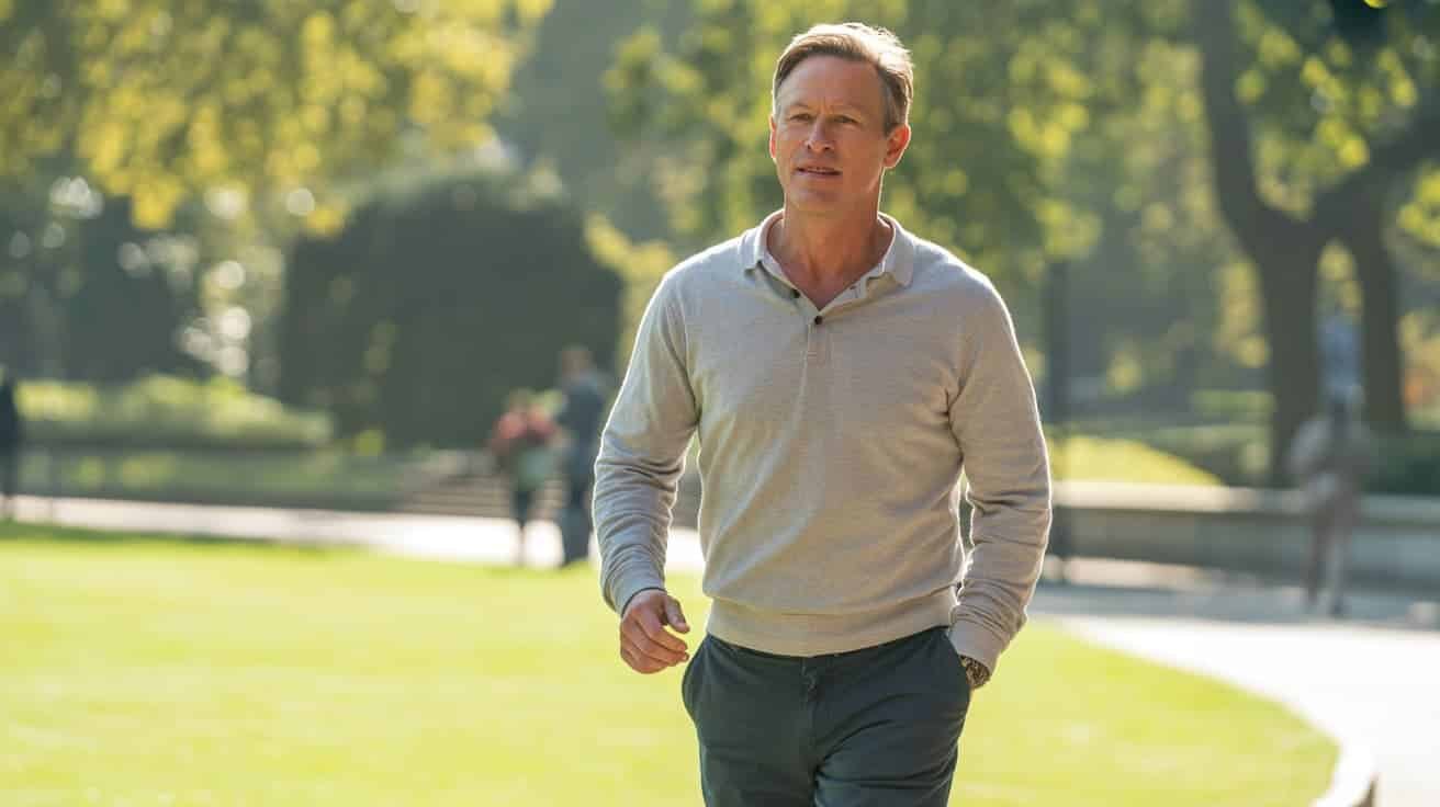 Confident man after P Shot treatment London