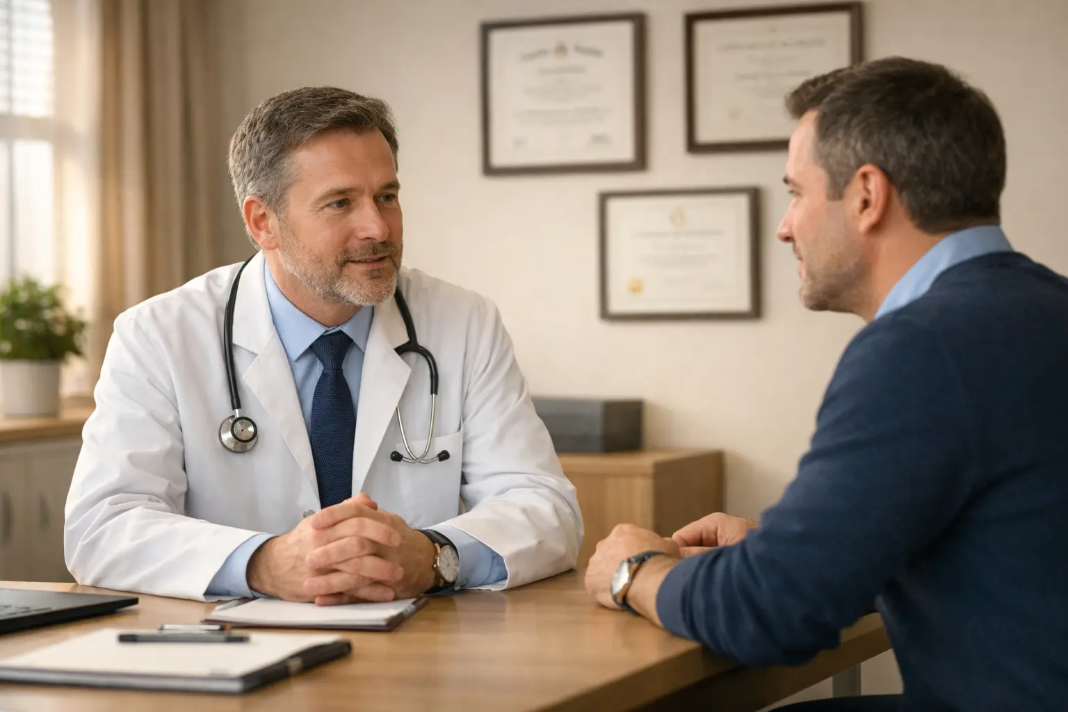 Doctor consultation for P Shot treatment in London