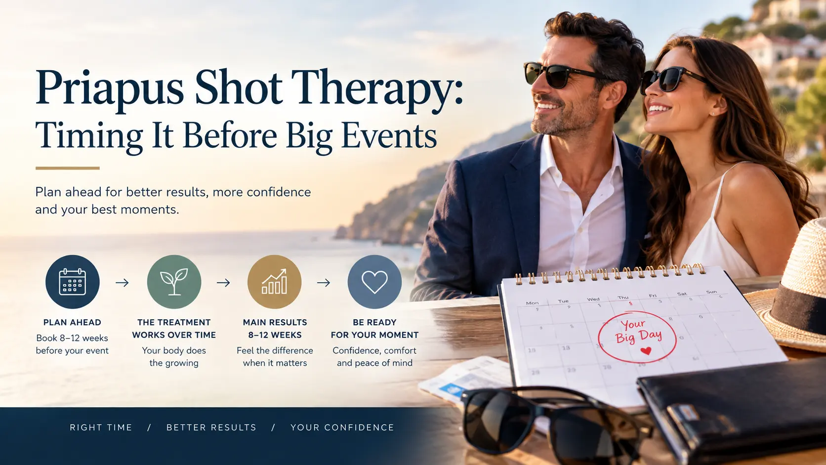 Timing Priapus Therapy for Life’s Big Moments